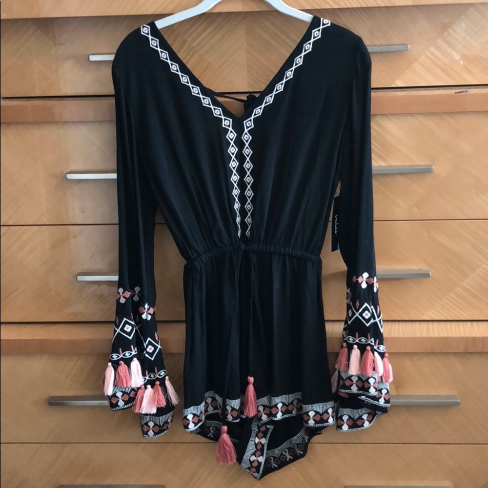 NEVER WORN long sleeve romper